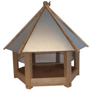 Care Bird foderhus m/net hex zink tag Ø54 cm 