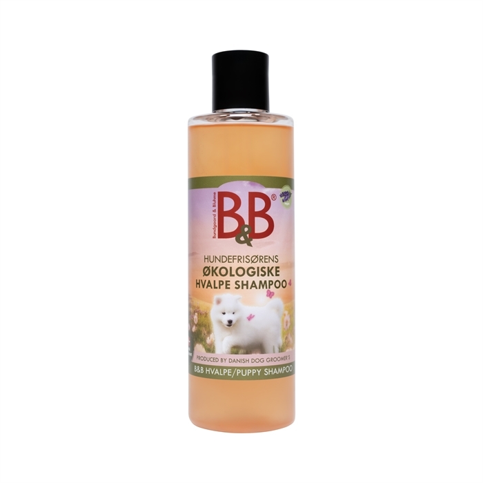 B&B Økologisk Puppy Shampoo - 250ml.