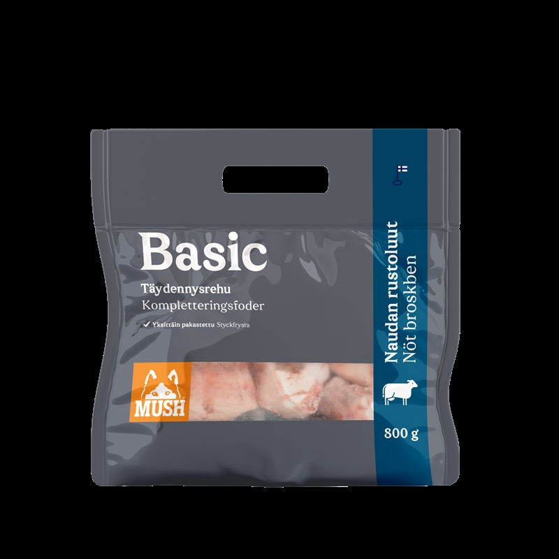 MUSH Basic® Okse Bruskben - 800 g