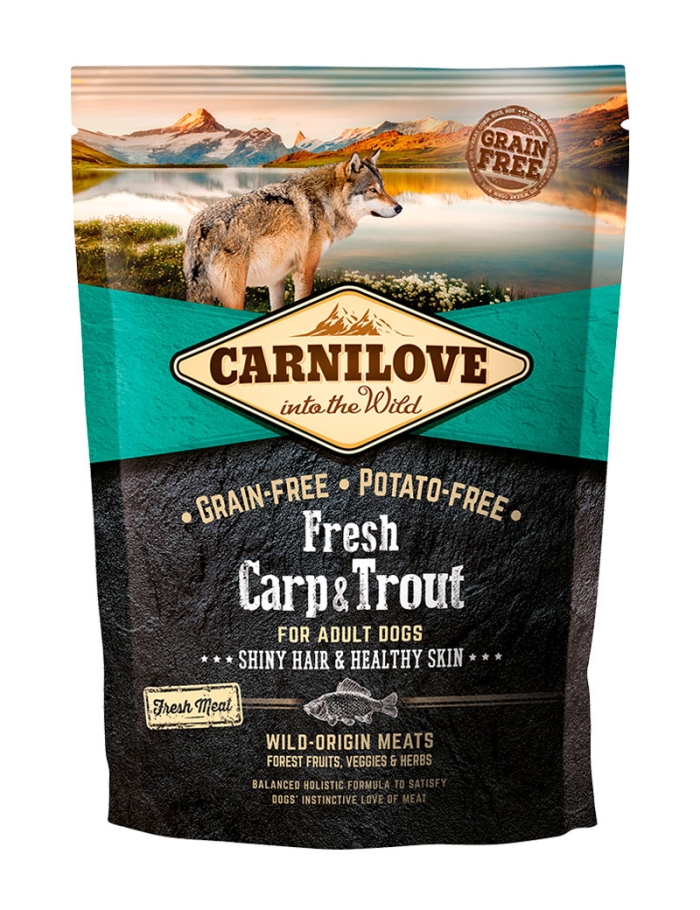 Carnilove Fresh Carp & Trout Adult - Flere størrelser 