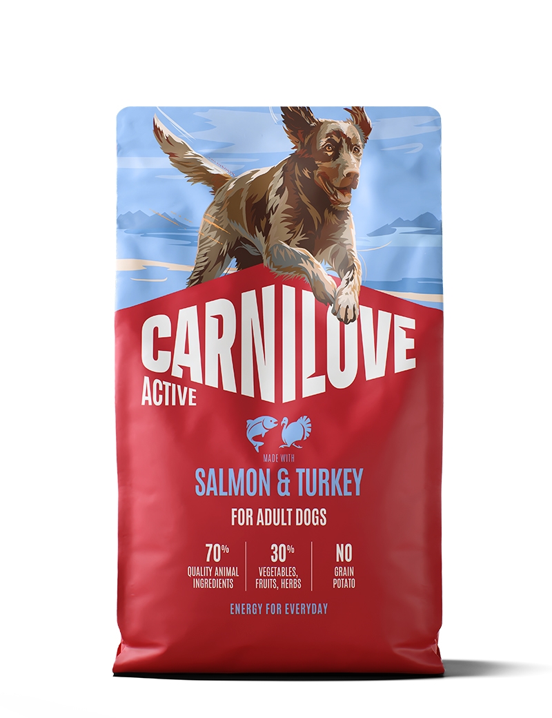 Carnilove Salmon & Turkey Adult Large Breed (laks og kalkun)