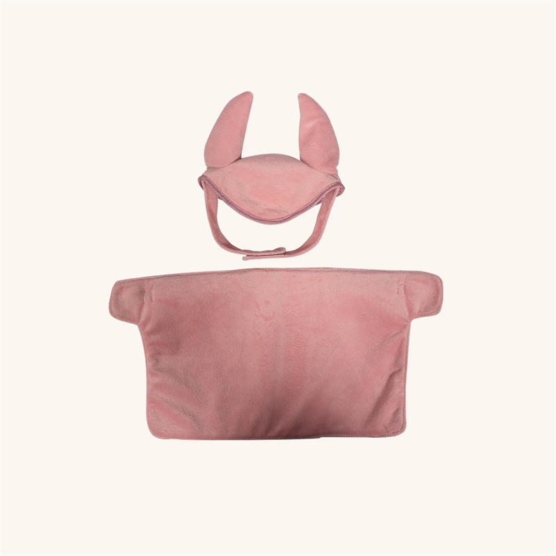 Dækken & Hut til kæphest - Rosa - By Astrup