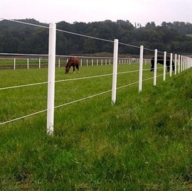 El-hegnspæl EquiSafe Hvid
