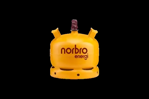 Gas Gul ombytning 5 kg