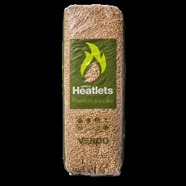 Heatlets 6 mm træpiller 15/900kg Afhentet.