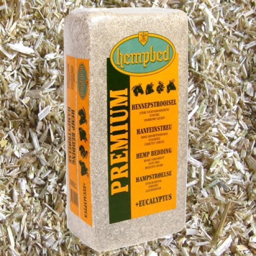 Hempbed Eucalyptus Hampestrøelse 15 kg