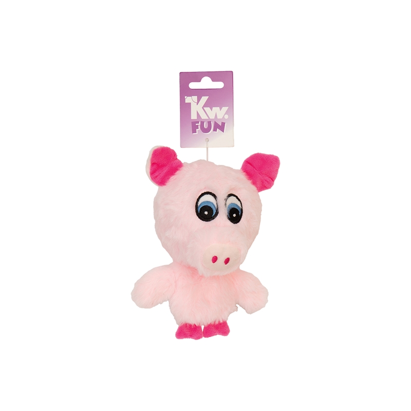 KW Grisebold TPR med piv i plys - Rosa