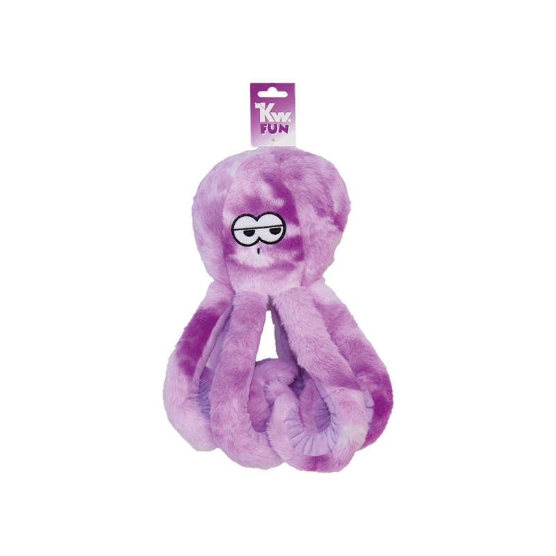 KW Kæmpe Blæksprutte Kæmpe i plys - Lilla
