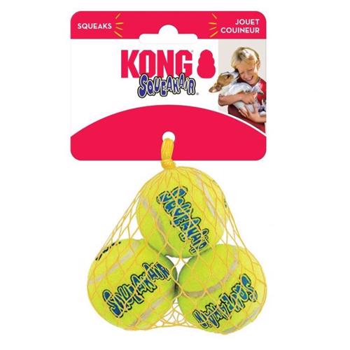 KONG Squeakair Tennisbolde - XS - 3 stk