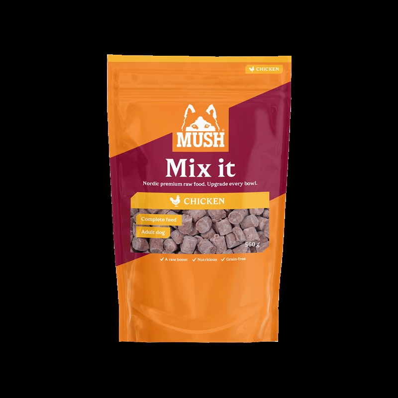 MUSH Mix it Frozen - Kylling- 560 g