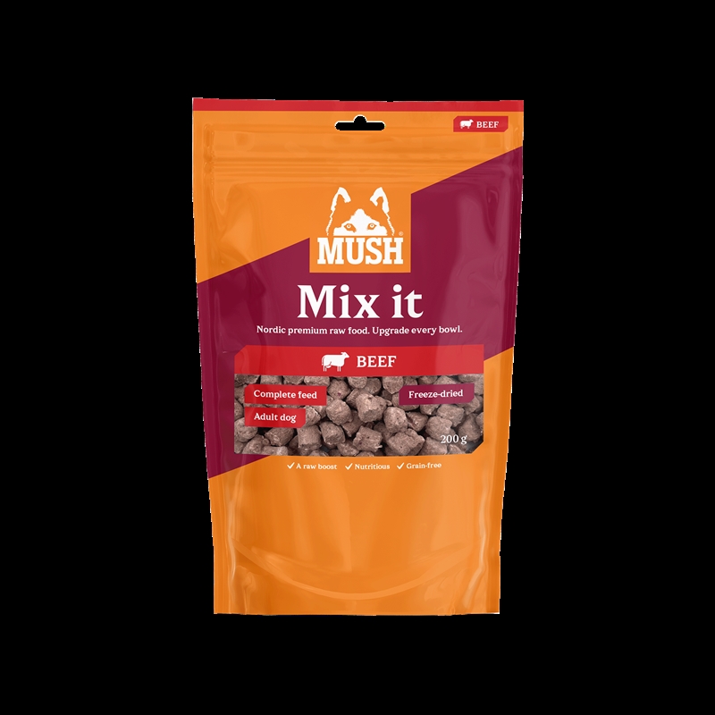 MUSH Mix it Frozen - Okse - 650 g