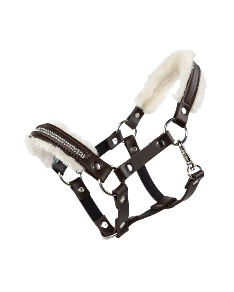 My Hobby Horse - Grime med plys og sten - Brun