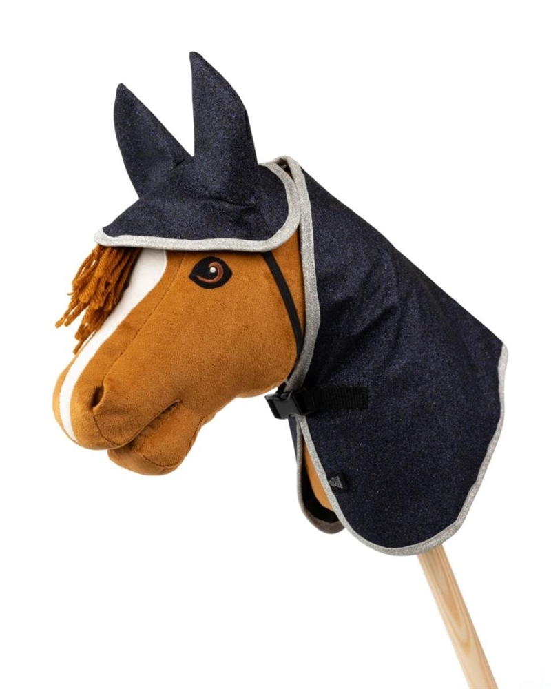 My Hobby Horse-dækken og hut - Navy glitter