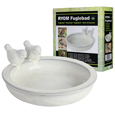 Ryom Fuglebad Keramik Rund - Ø26Cm