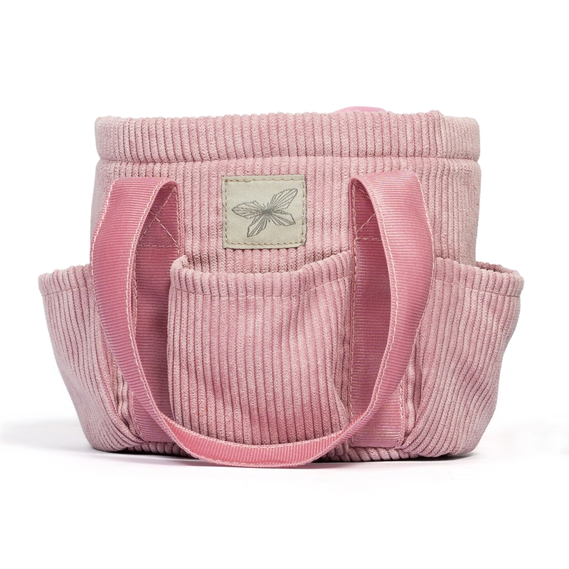 Strigletaske til kæphest - Fløjl - Rosa - By Astrup