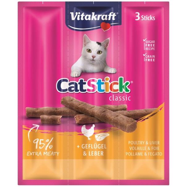 Vitakraft Cat Stick - Poultry & Liver 