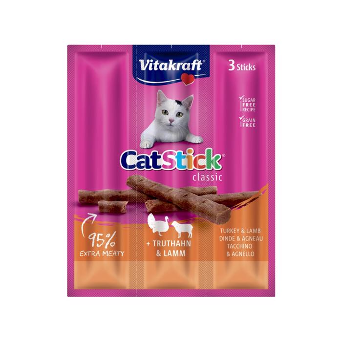 Vitakraft Cat Stick - Turkey & Lamb