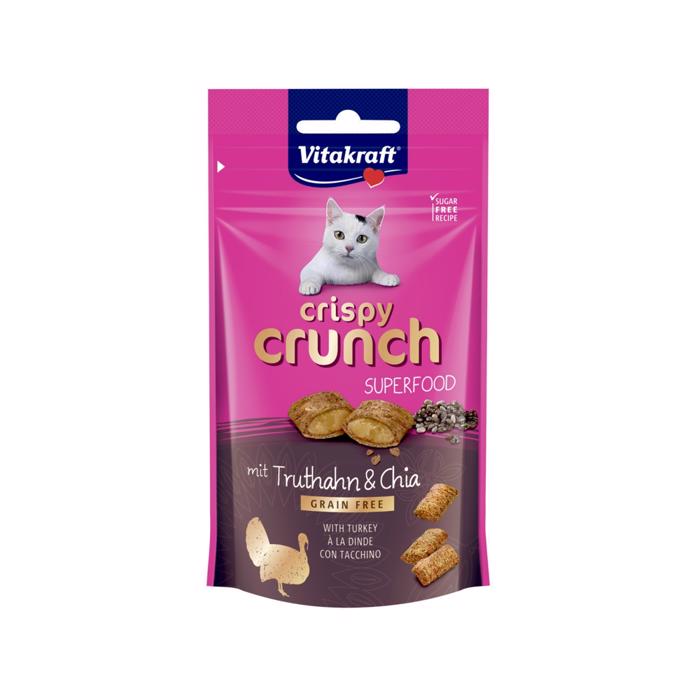 Vitakraft Crispy Crunch - Kalkun/Chia frø