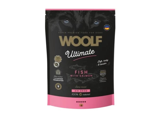 Woolf Ultimate - Fisk med laks - Hundefoder - 1 kg