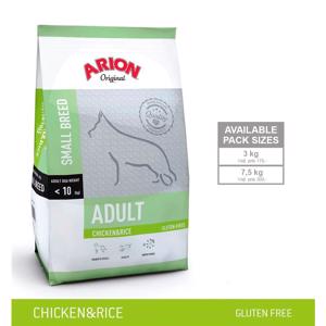 Arion Adult Small Breed Kylling og Ris 3kg